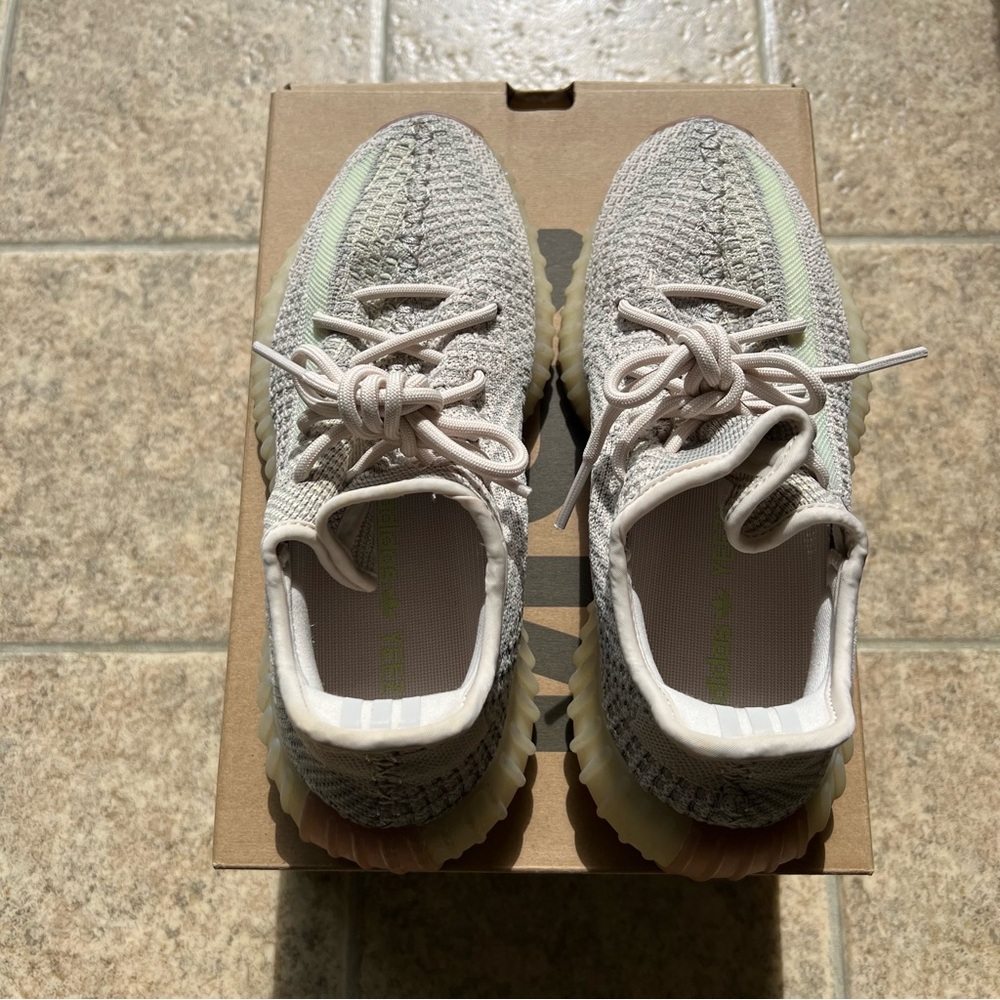 Yeezy 350 V2 Citrin. Size 7 (7.5 Women)